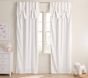 Evelyn Linen-Blend Bow Valance Blackout Curtain