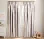 Pinch Pleat Gingham Blackout Curtain
