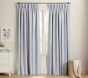 Pinch Pleat Gingham Blackout Curtain