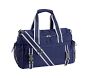 Navy Trim Solid Mackenzie Sports Duffle Bag