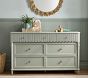 Chris Loves Julia Scallop 7-Drawer Dresser (56w x 19d")