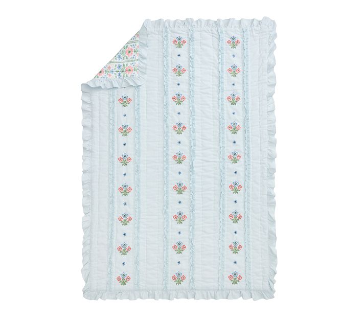 Hill House Home Floral Baby Bedding Set | Pottery Barn Kids