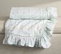 Hill House Home Clematis Scallop Floral Oversized Organic Muslin Baby Blanket