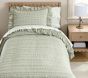 Chris Loves Julia Cabin Gingham Quilt &amp; Shams