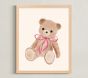 Minted® Bear with Bow Framed Wall Art by Vivian Yiwing