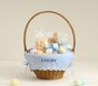 Open Box: Penny Scallop Large Easter Basket Liner - Chambray