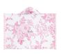 Open Box: LoveShackFancy Damask Baby Beach Hooded Towel UPF 50+ - Pink