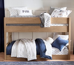 Camden Single-Over-Single Low Bunk Bed