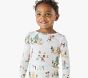 Disney Mickey and Friends Holiday Bamboo Viscose Tight Fit Kid Pajama Set