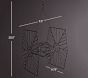 <i>Star Wars™</i>™ TIE Fighter™ Sculpted Wire Mobile