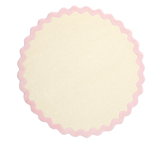 Monique Lhuillier Jolie Round Rug | Pottery Barn Kids