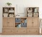 Cameron 3-Cubby Wall Storage System with Cabinets