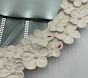 Open Box: Hydrangea Round Mirror (28") - White