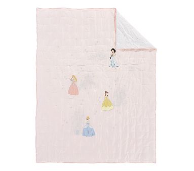 Disney Princess Castles Toddler Quilt