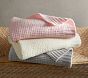 Feather Waffle Baby Blanket
