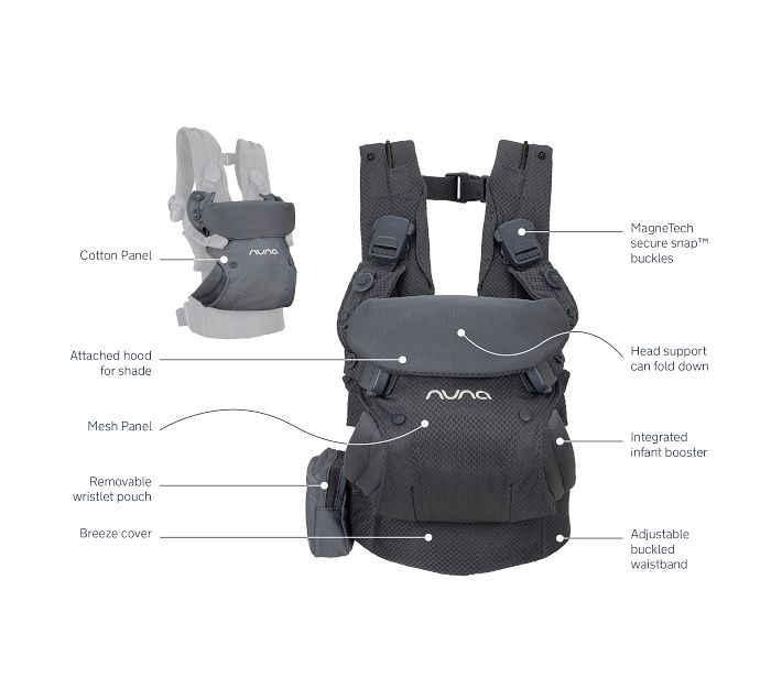 Nuna CUDL™ Deux Baby Carrier | Pottery Barn Kids