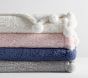 Recycled Sherpa Pom Pom Kid Throw Blanket