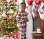 Morgan Plaid Flannel Kid Pajama Set