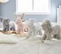 Blush Bunny Plush Nursery Rocker