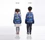 Mackenzie Blue Abstract Stripe Reflective Backpacks
