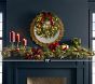 Chris Loves Julia Faux Pine Light Up Ribbon Garland