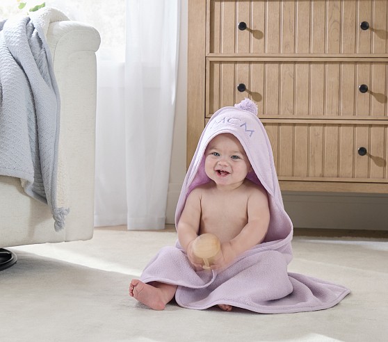 Lamb Baby Hooded Towel | Pottery Barn Kids