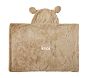 Labradoodle Faux Fur Baby Hooded Towel