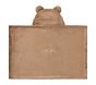 Teddy Bear Faux Fur Baby Hooded Towel