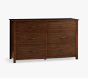 Open Box: Camp 6-Drawer Dresser (56"W x 19"D) - Heritage Walnut