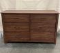 Open Box: Camp 6-Drawer Dresser (56"W x 19"D) - Heritage Walnut