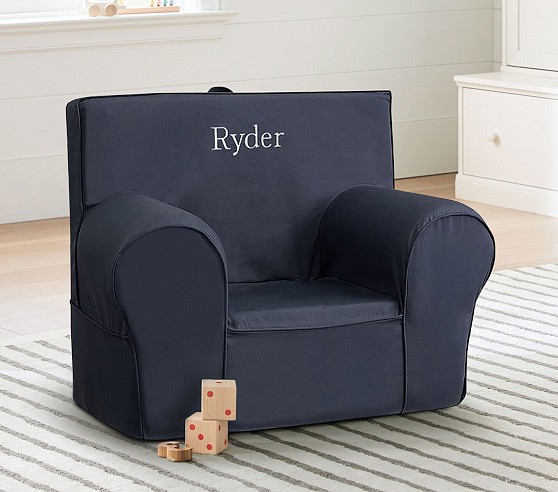 Anywhere Chair®, Dark Blue Twill | Pottery Barn Kids
