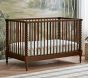 Chris Loves Julia Turned Wood Convertible Crib
