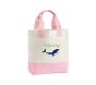 Pink Customizable Kids Beach Tote Bag