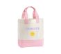 Pink Customizable Kids Beach Tote Bag