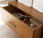west elm x pbk Mid-Century 3 Hutch &amp; 3 Drawer Base Wall Storage System
