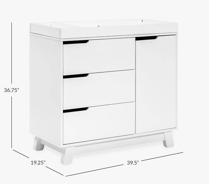 Babyletto Hudson 3-Drawer Dresser & Topper Set | Pottery Barn Kids