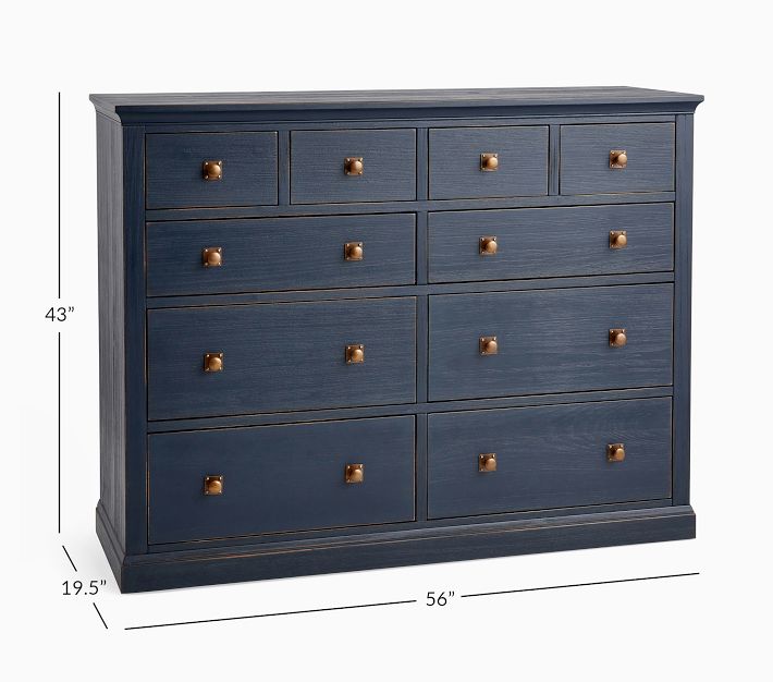 Charlie 10-Drawer Grand Dresser | Pottery Barn Kids