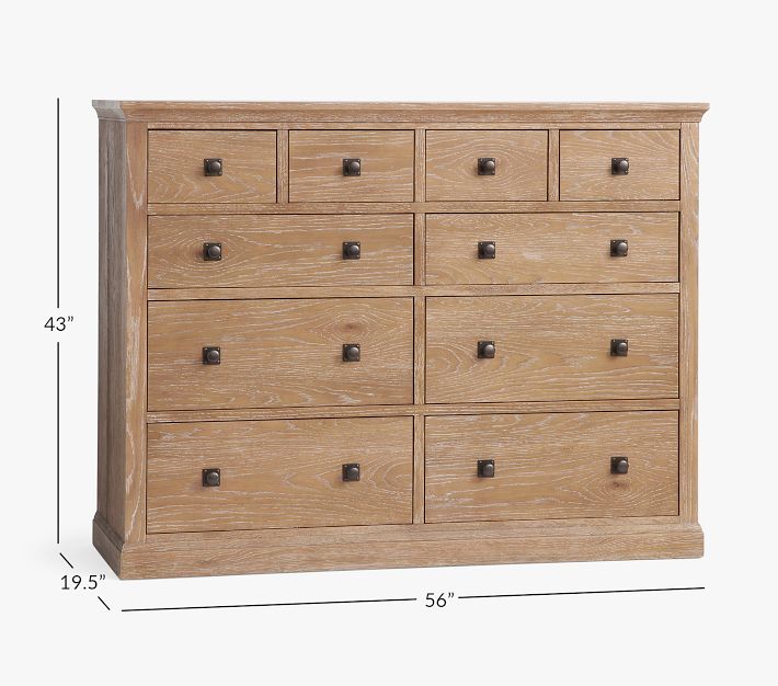 knee length dresses for ladies Modern American 10-Drawer Dresser #1 main image 1