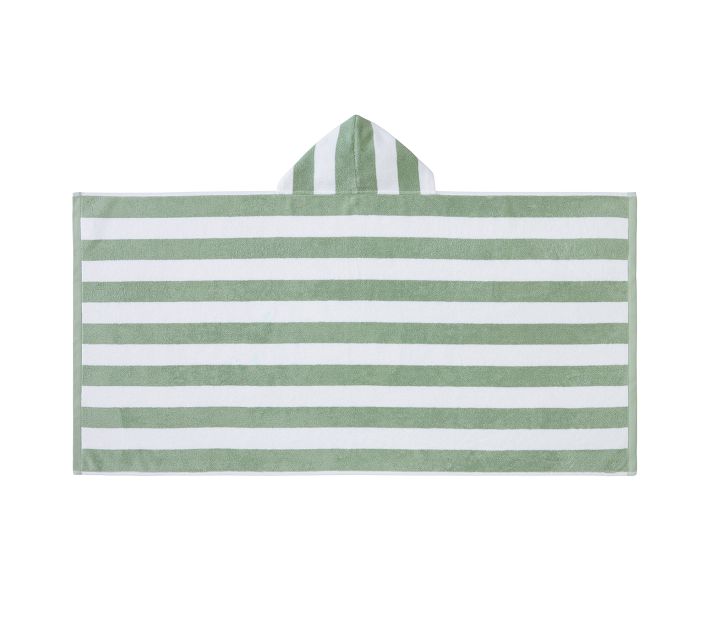 Rugby Stripe Hooded Towel | Pottery Barn Kids