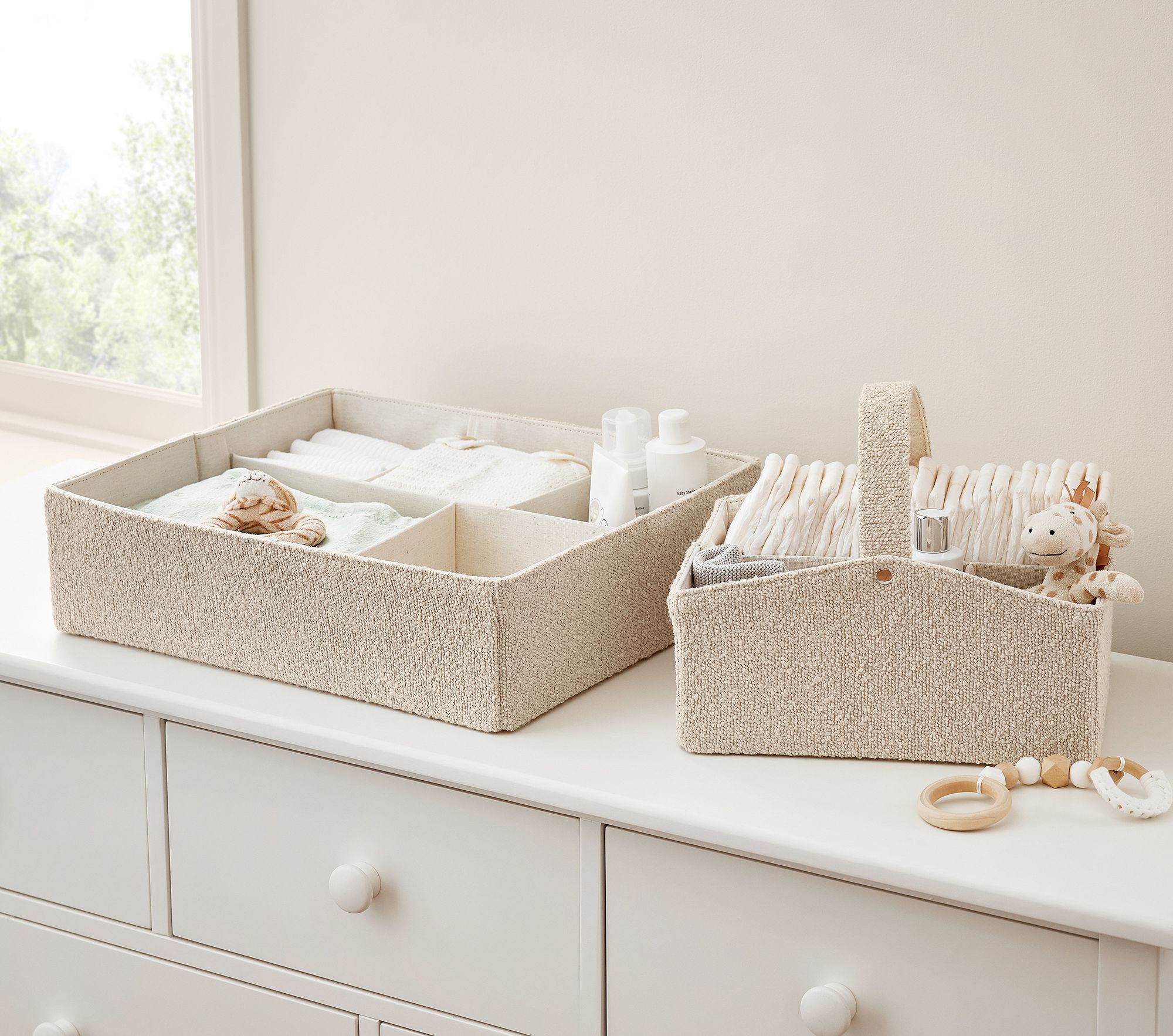 Potterybarnkids Boucle Nursery Storage