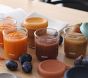 BEABA 6-Pack Glass Baby Food Jars