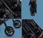 Silver Cross Jet Double Stroller and Accessory Bundle