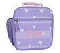 Lavender Stripe Heart Mackenzie Lunch Box