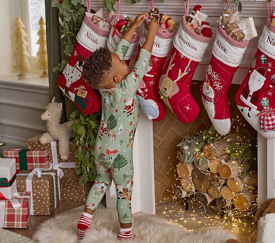 My First Christmas Bib | Pottery Barn Kids