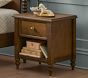 Chris Loves Julia Turned Wood Nightstand (20")