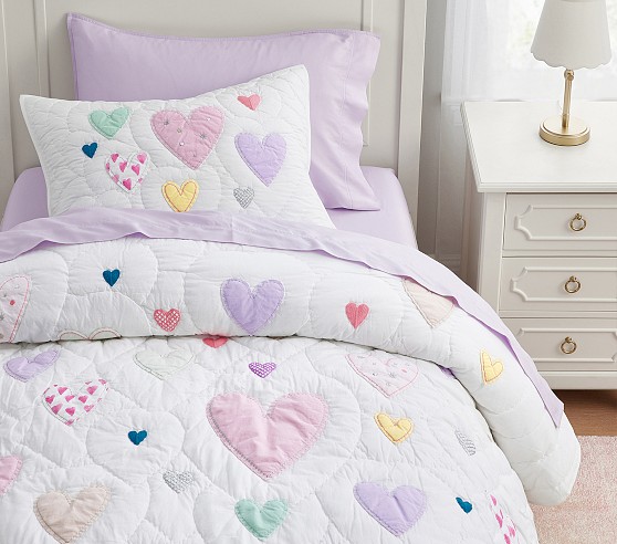 Bright Pom-Pom Kids' Comforter Set | Pottery Barn Kids