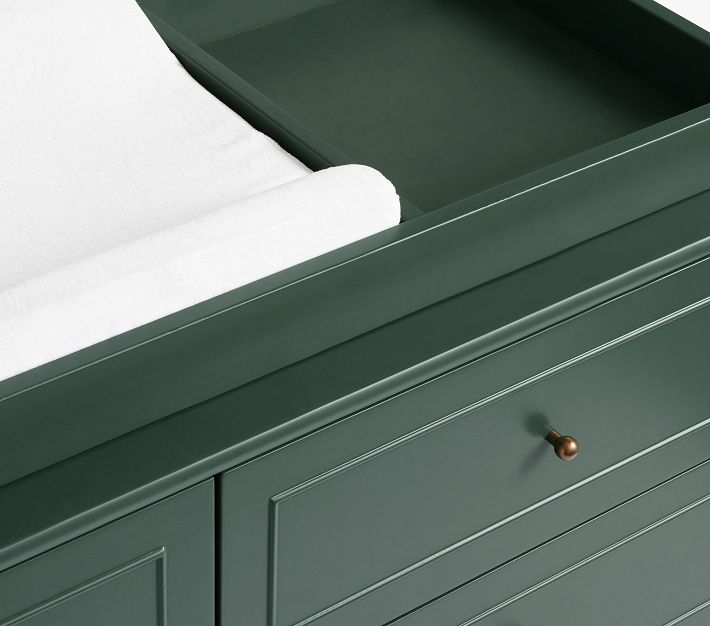 Dawson Extra-Wide Changing Table Dresser & Topper | Pottery Barn Kids