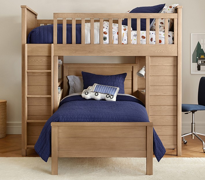 Charlie Kids Loft System & Twin Bed Set | Pottery Barn Kids