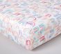 Lennon Rainbow Organic Crib Fitted Sheet