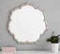 Silver Leaf Petal Mirror (27")